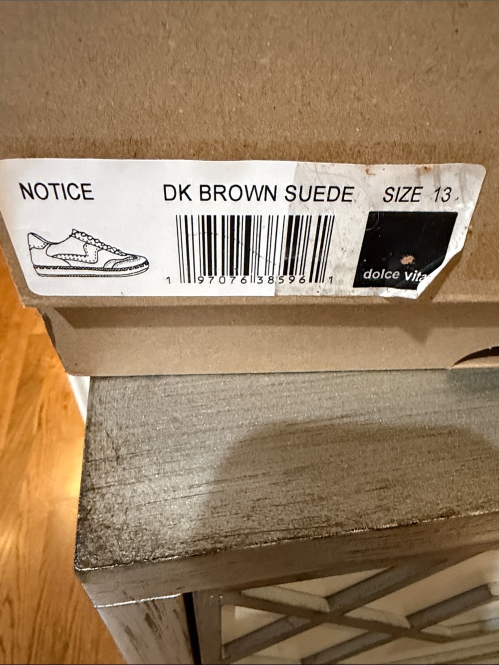 Dolce Vita Dark Brown Suede Athletic Sneakers